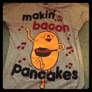 Gray Adventure Time Tshirt