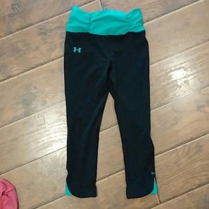 Under armour capri workout pants