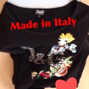 Original d&g t shirt made in Italy