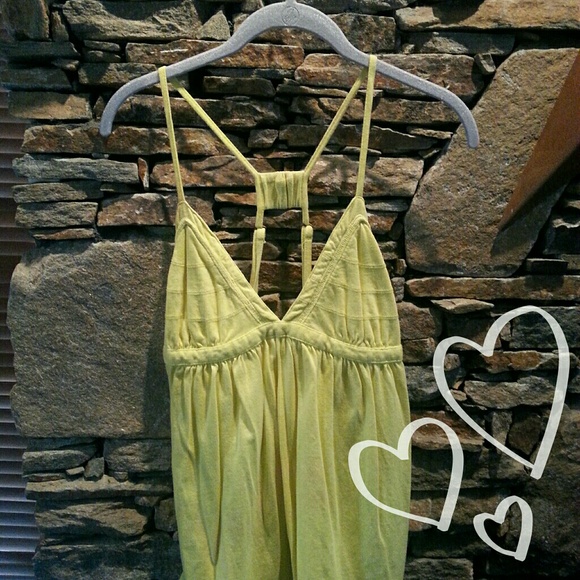 Yellow summer top
