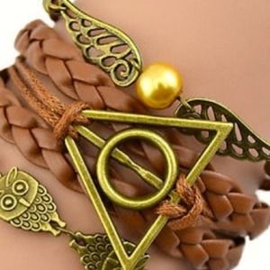 1 brown HP bracelet