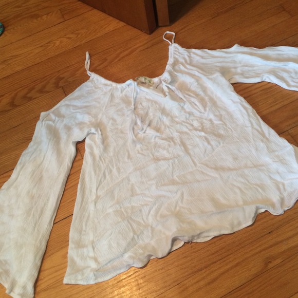 Staring at stars urban outfitters peasant blouse