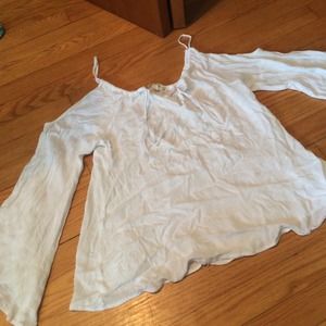 Staring at stars urban outfitters peasant blouse