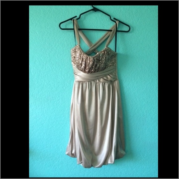 Champagne colored dress from Windsor