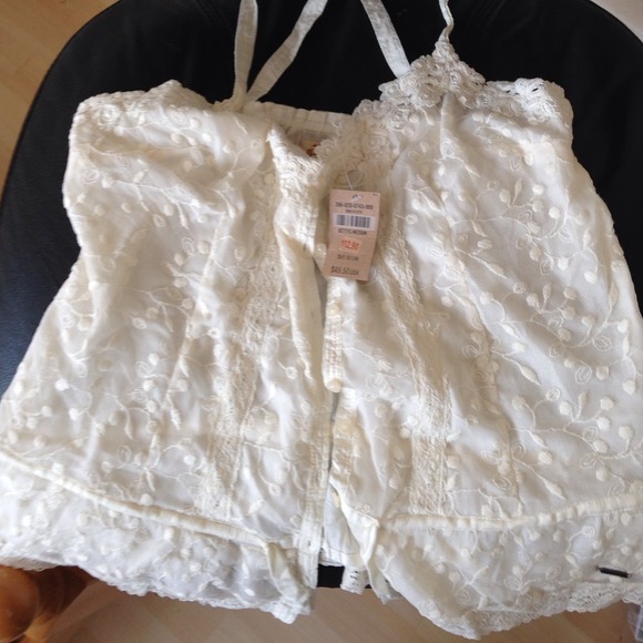 Hollister Tops - Brand new summer white top