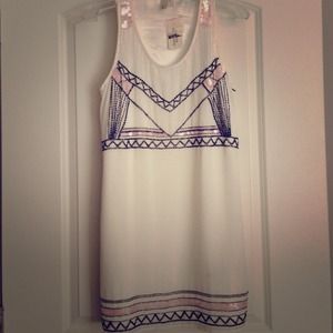 Forever 21 short length white dress!!