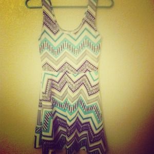 Tribal print dress