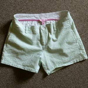 Lilly Pulitzer seersucker shorts