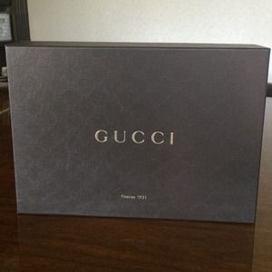 Authentic Gucci Women's shoes box
