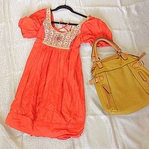 🌻🌻Embroidered BOHO Dress