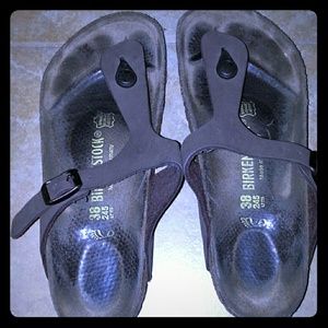 9.5Birkenstock. Very comfy