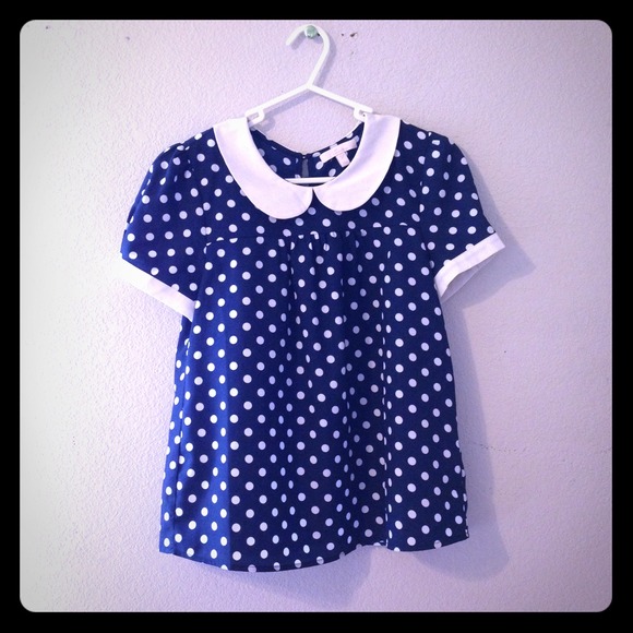 A polka-dot top!!