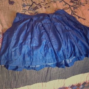 Denim American eagle skirt