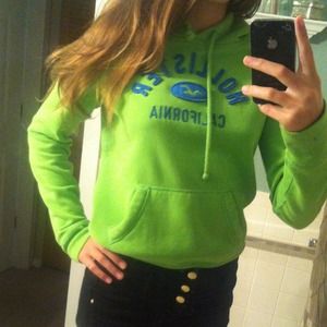 ❌sold❌ grenn hollister hoodie ❌sold❌