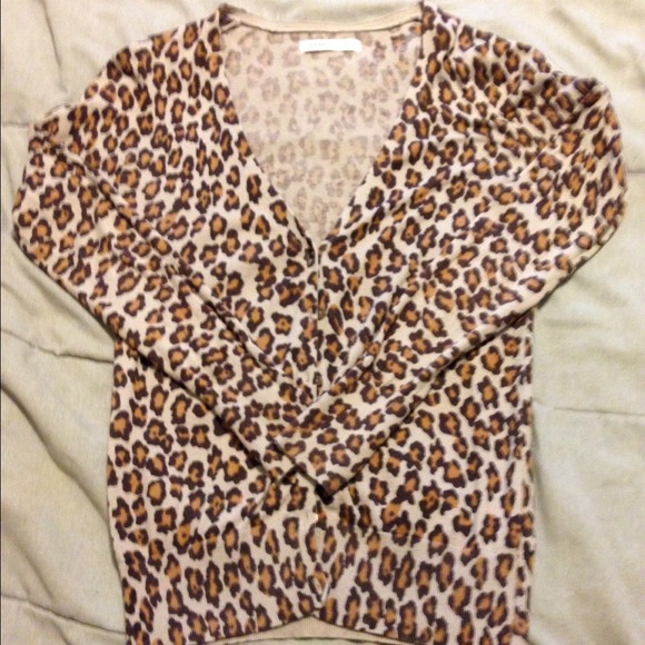 Old Navy Leopard Cardigan- Size x-small