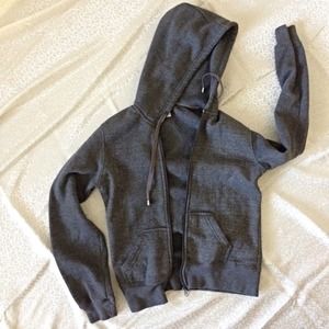 🌻🌻Grey hoodie Zip-Up