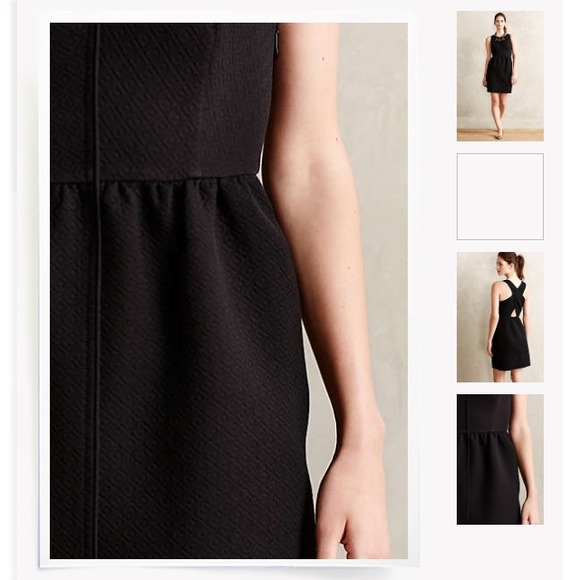 π3X HP πAnthropologie βLittleβ Black Dress - Picture 3 of 4