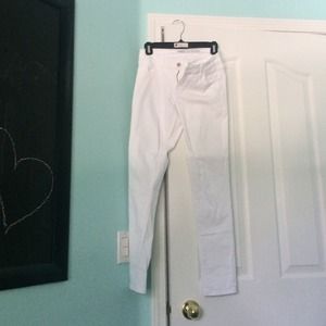 white jeans