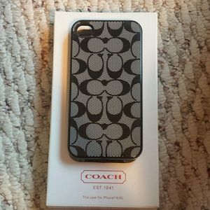 Coach iPhone 4/4s phone case