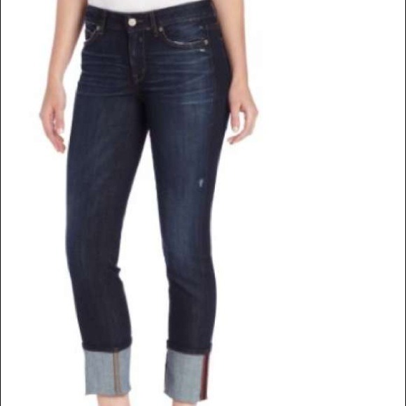 Rich And Skinny Schoolboy Cuff Jeans
