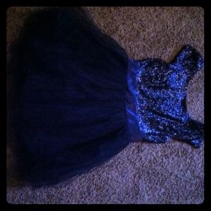 Beautiful blue dress