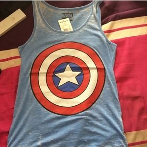 Captain America tank top
