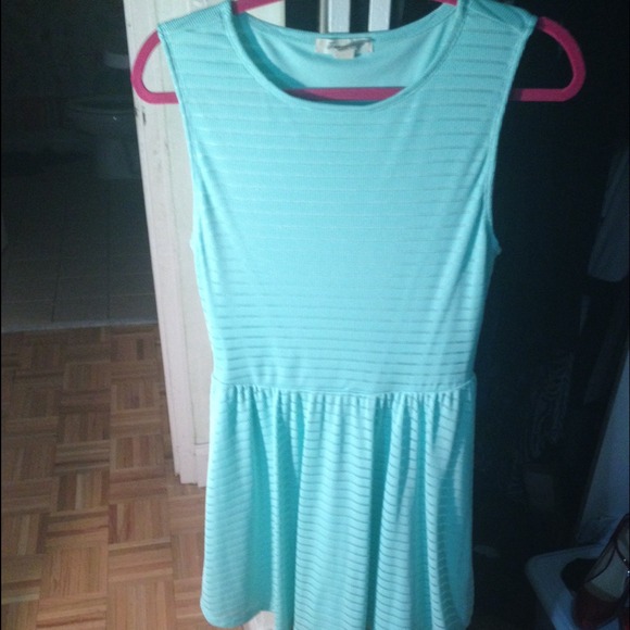 Turqoise summer dress