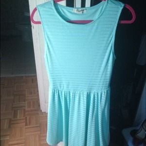 Turqoise summer dress
