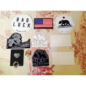 BM Sticker Bundle + 2 Rings for @chlochlomomo