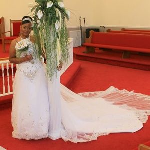 Princess wedding dress