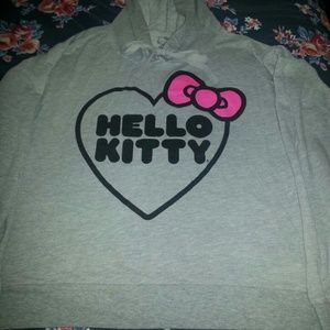 Oversized Hello Kitty Hoodie