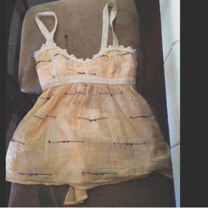 Yellow cute top *BRAND NEW*