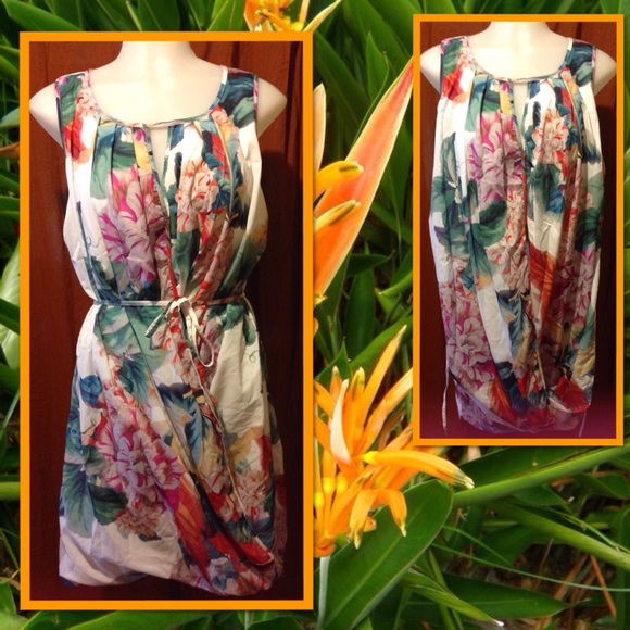 🆕H&M Floral Print Bubble Dress - Picture 2 of 2