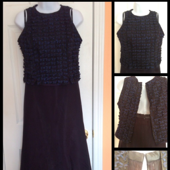 Two Pc evening dress by Jeffery Dara sz 4