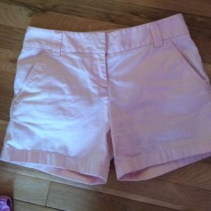 J.crew chino light pink shorts