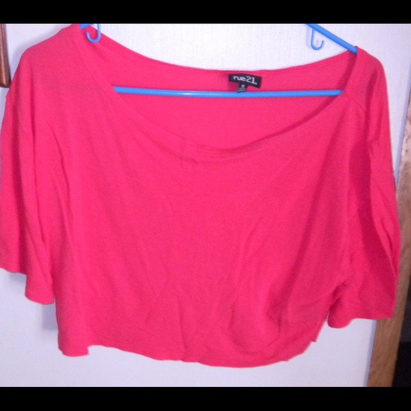 Pink Crop Top