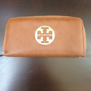 Brown leather wallet OBO