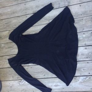 Black long sleeved dress