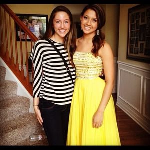 Sherri Hill 2013 yellow dress