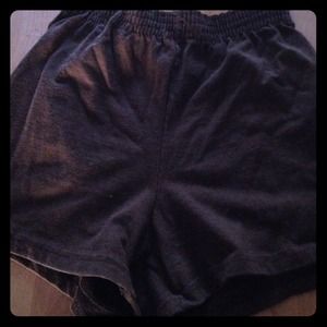 Brown soffe shorts