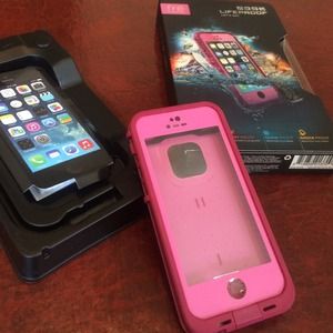Pink LifeProof Case for iPhone 5s