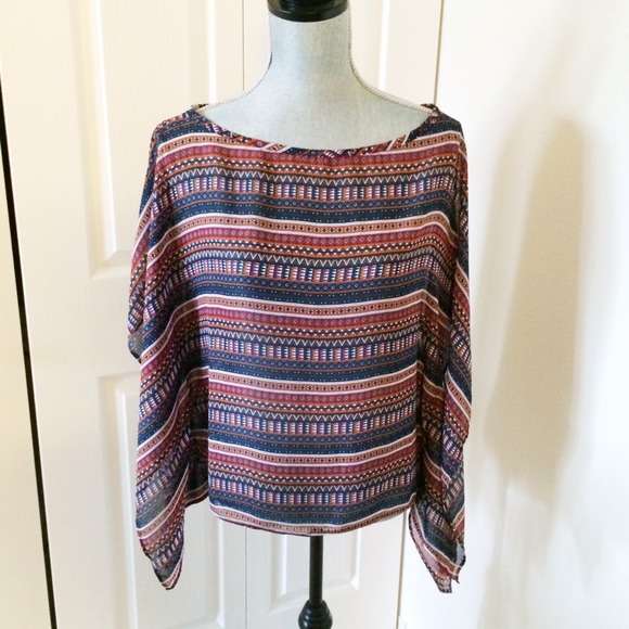 Boho Printed Top