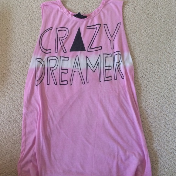 Crazy dreamer muscle tee