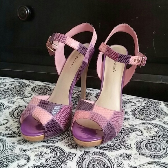 Cute open toed heels