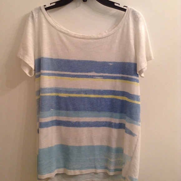 White Striped T-Shirt