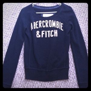Abercrombie & Fitch navy sweater