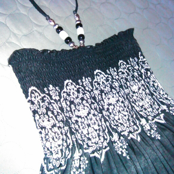 Halter top maxi - Picture 2 of 3