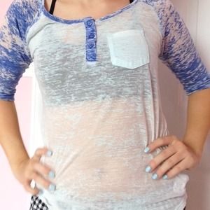 Burnout Pocket Baseball Tee