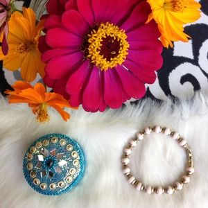 Vintage beads bracelet