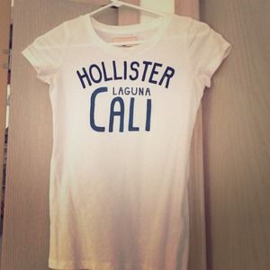 Hollister white t-shirt